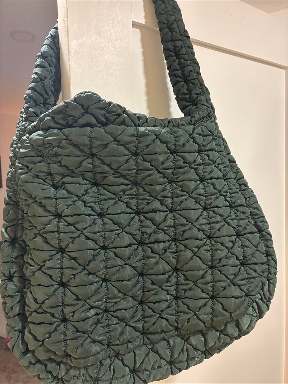 WILD FABLE | Hunter Green Quilt Bag